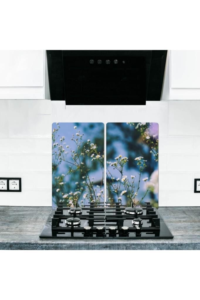 2' li 30x52 cm Cam Ocak Koruyucu Model 189