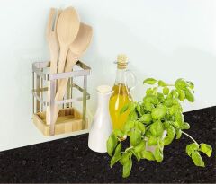 Saban Bambu Tezgah Üstü Kaşıklık T24