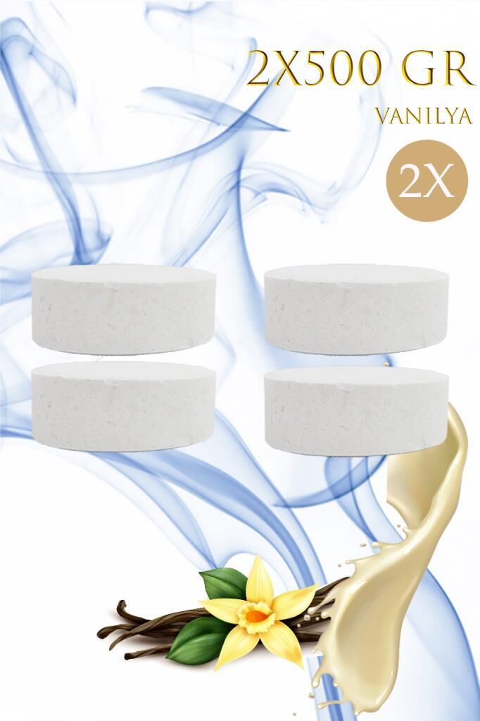 2 Adet 2x500 gr Nem Alıcı Rutubet Ve Küf Önleyici Yedek Tablet Vanilya