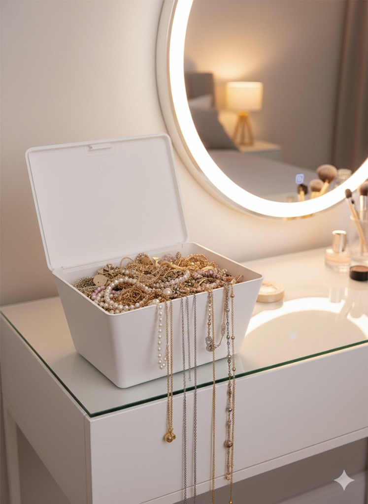 Takı kutusu beyaz ( Brasil model )