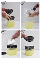 2 Adet 500 gr Nem Alıcılı Ve Rutubet Giderici  Aparat Üçgen Vanilya (Tablet Dahil)