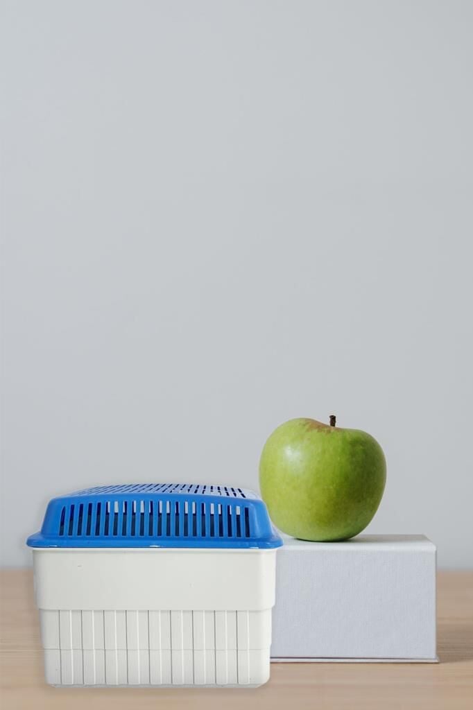 1 Kg. Dikdörtgen Nem alıcı Aparat Yeşil Elma Kokulu (Tablet Dahil)