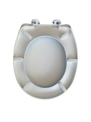Plastik Akdeniz Seat Klozet Kapağı – Dayanıklı, Hijyenik, Kolay Montajlı, Standart Ölçü (43x36 cm)