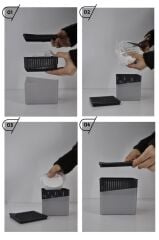 500 gr Kare Nem Alıcı Aparat Naturel (Tablet Dahil)