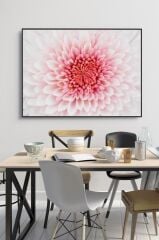 50 x 60 cm Kasımpatı Desenli Cam Tablo 4mm Temperli Camdır