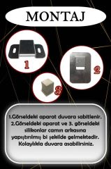50 x 60 cm Kuzey Işıkları Desenli Cam Tablo 4mm Temperli Camdır