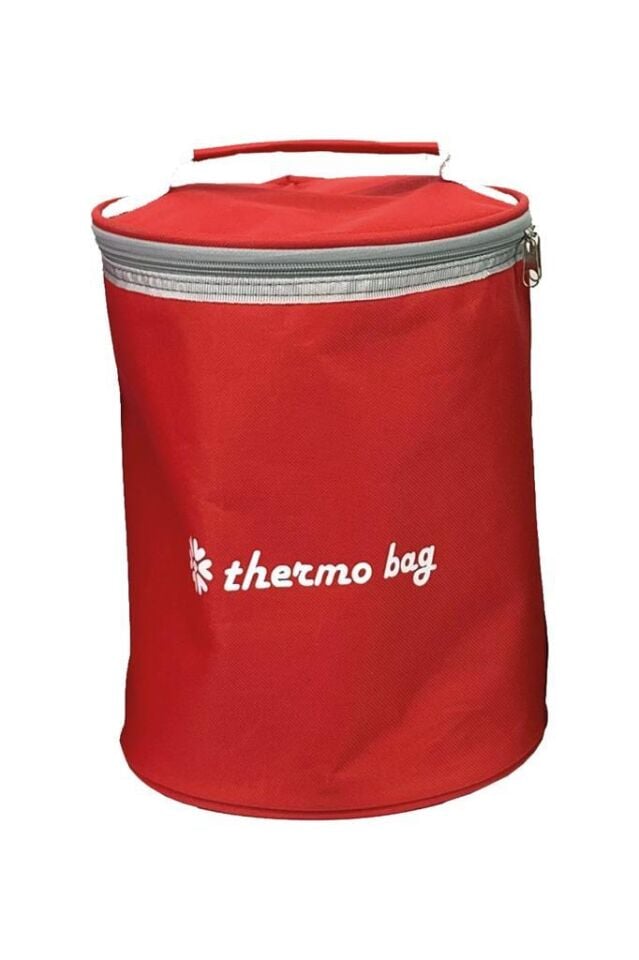 8 Litre - Kırmızı - Termal Çanta - Termo Çanta
