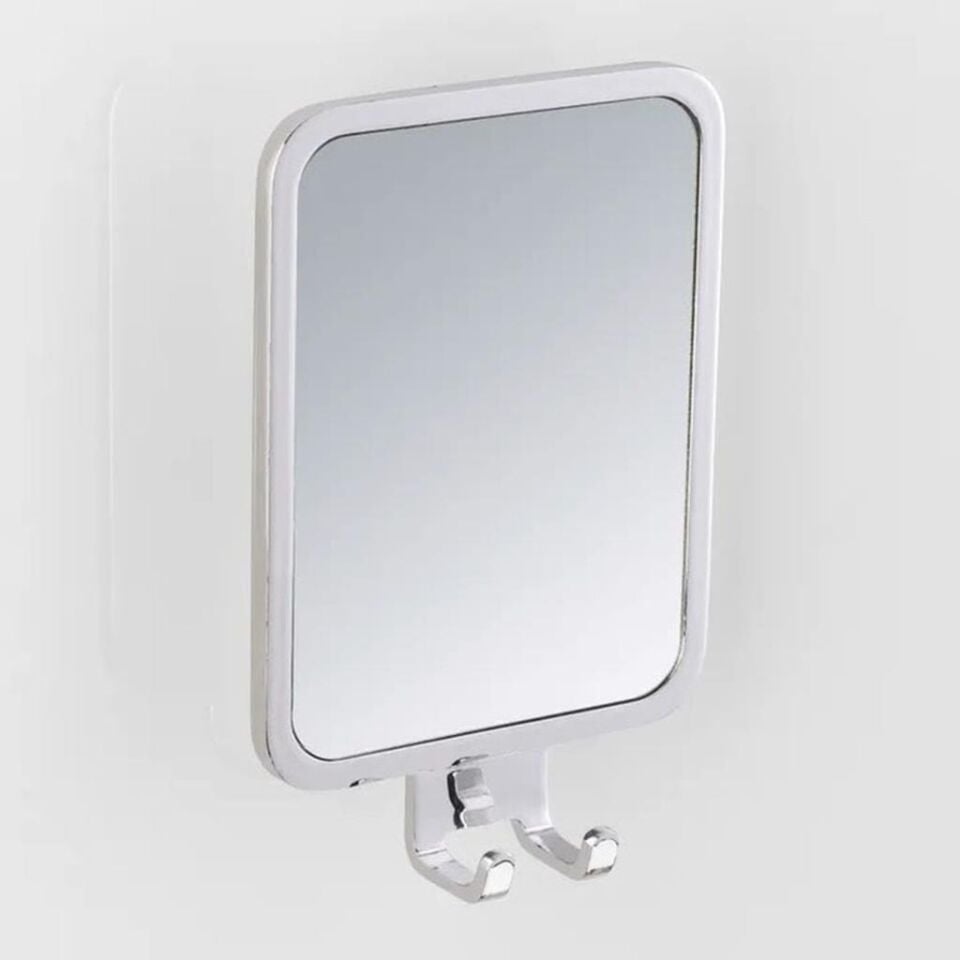 2 Kancalı Buğu Önleyici Banyo Aynası