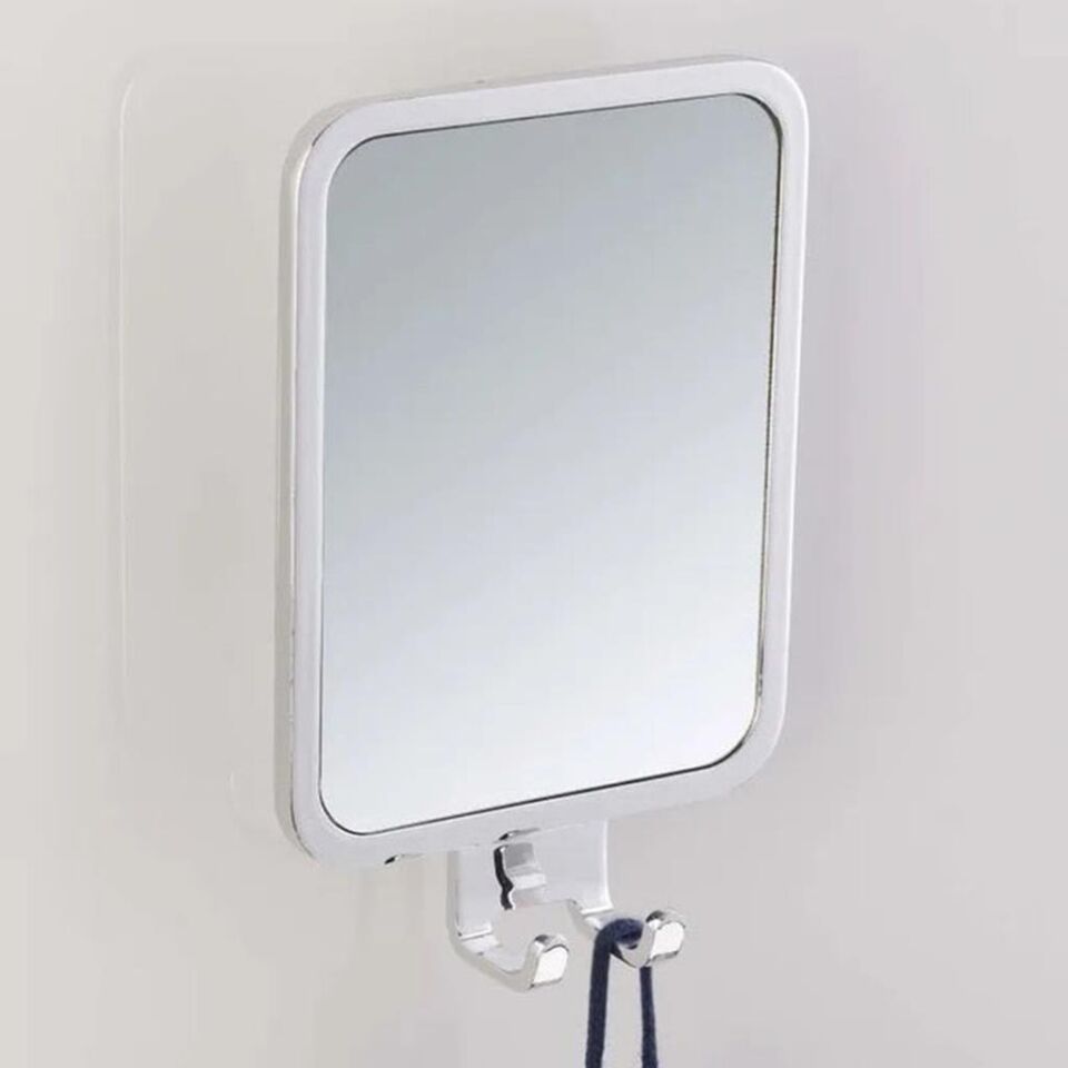 2 Kancalı Buğu Önleyici Banyo Aynası