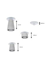 2' li 40x52 cm Cam Ocak Koruyucu  Düz Siyah Desenli