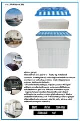 2 Kg. Dikdörtgen Nem Alıcı Aparat Naturel ( 2 Kg. Blok )