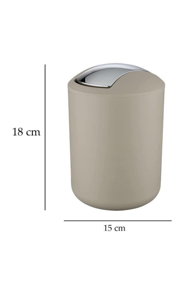 2'li Bej, Çöp Kovası 6,4 Litre ve 2 Litre - Brasil Model