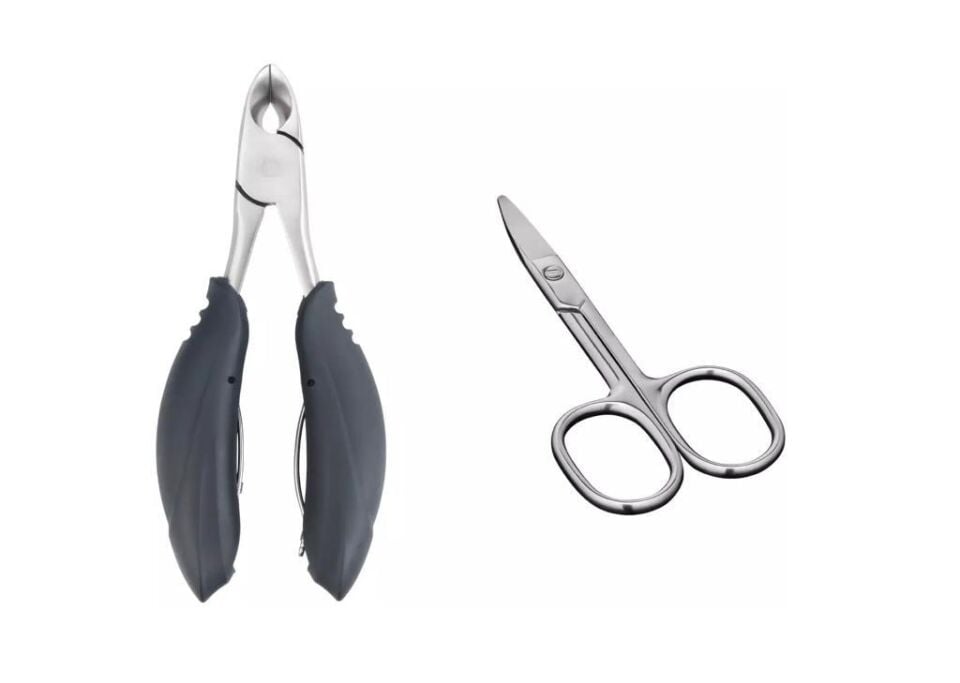 Diyabetik Tırnak Makası Ve Makas, 2'li Set