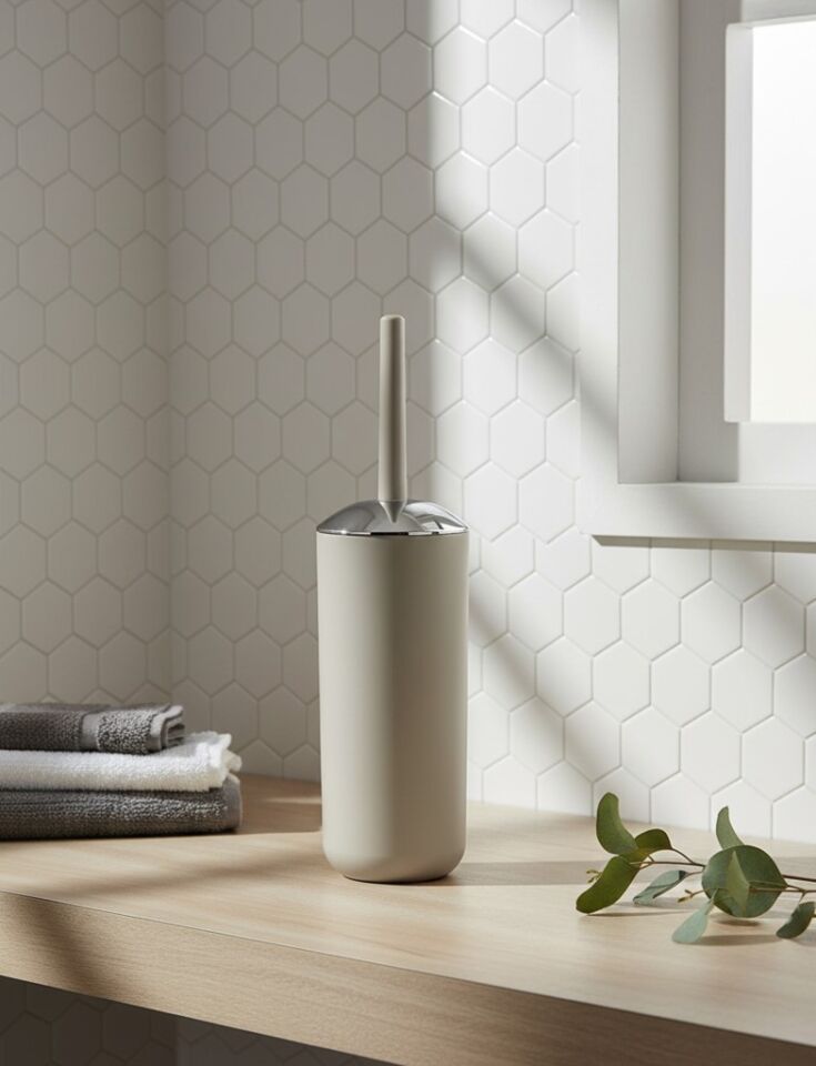 Bej, Tuvalet Fırçası - Brasil Model