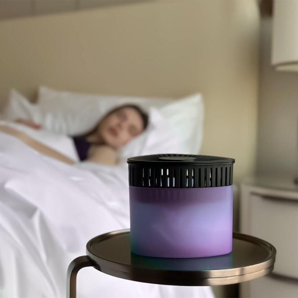 500 gr Nem Alıcılı Ve Rutubet Giderici  Aparat Üçgen Lavanta (Tablet Dahil)