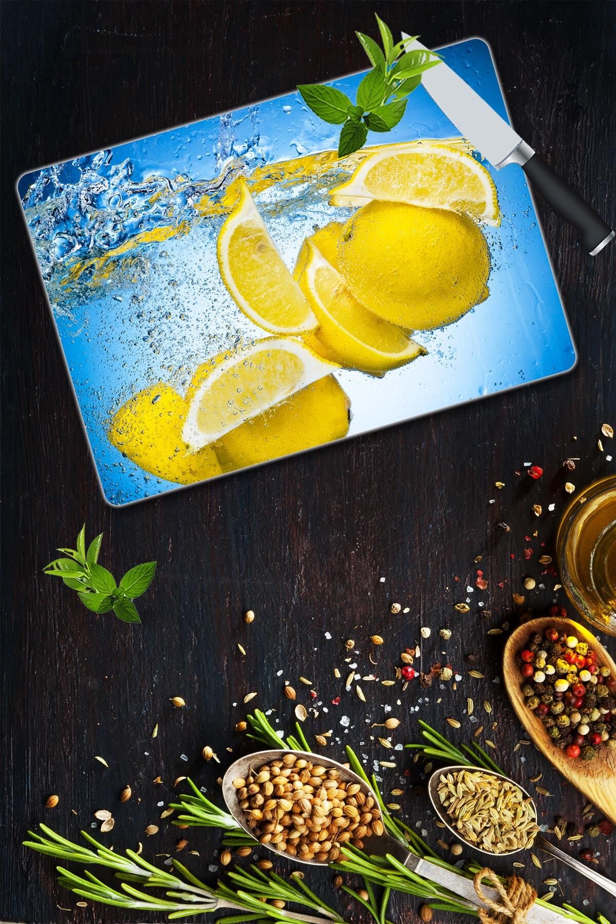 30x40 cm Cam Kesme Tahtası Model 73