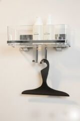 Çek Çek Tezgah Üstü Ve Cam Çekpası Büyük Siyah