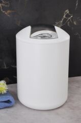 Çöp kovası beyaz 6,4 lt (Brasil model)