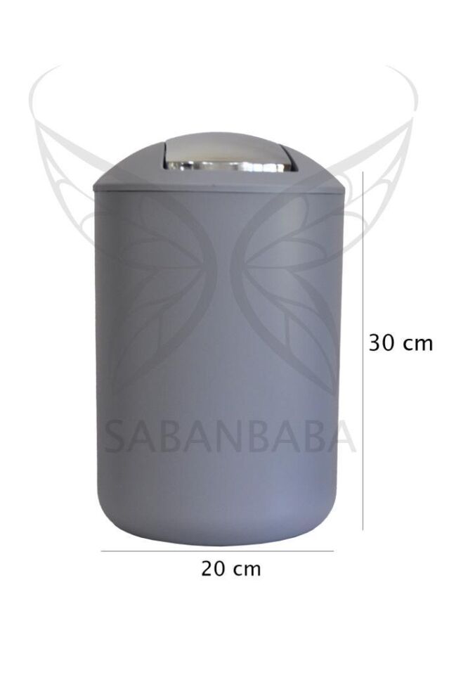 Gri, Çöp Kovası 6.4 Litre - Brasil Model
