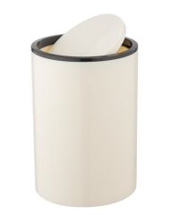 Kırık Beyaz İnca Model Çöp kovası