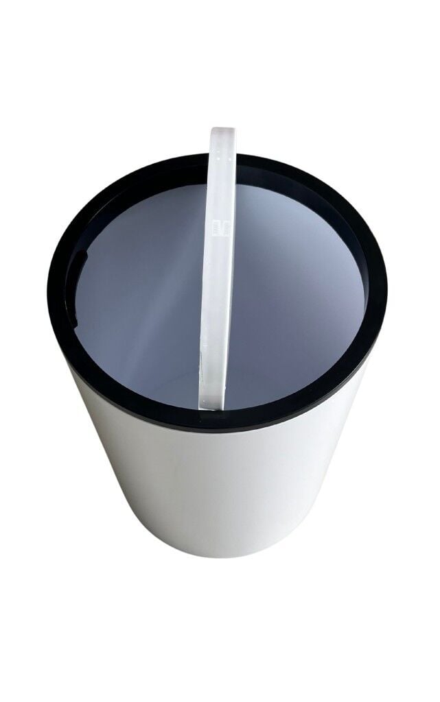 Kırık Beyaz İnca Model Çöp kovası