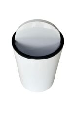 Kırık Beyaz İnca Model Çöp kovası