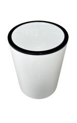 Kırık Beyaz İnca Model Çöp kovası