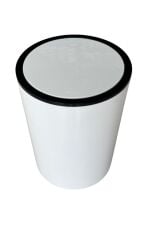 Kırık Beyaz İnca Model Çöp kovası