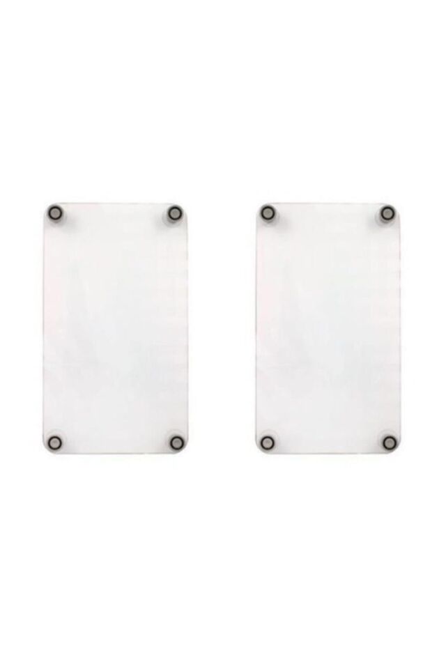 2'li 30x52cm Takım - Yapay Guller - Ocak Koruyucu - Cam Kesme Tahtası