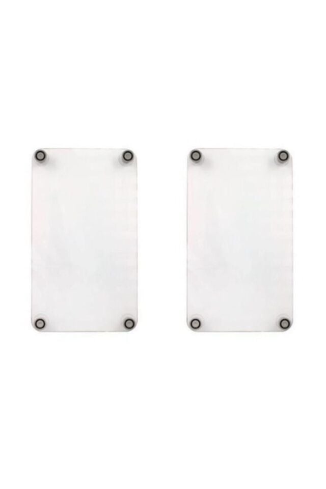 2'li 30x52cm Takım - Yapay Guller - Ocak Koruyucu - Cam Kesme Tahtası