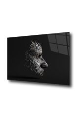 60 x 70 cm Model 2008 Desenli Cam Tablo 4mm Temperli Camdır