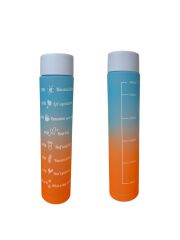 Mavi, 3’lü Set - Sticker’lı Pipetli Matara Seti - 2000ml,900ml,300ml