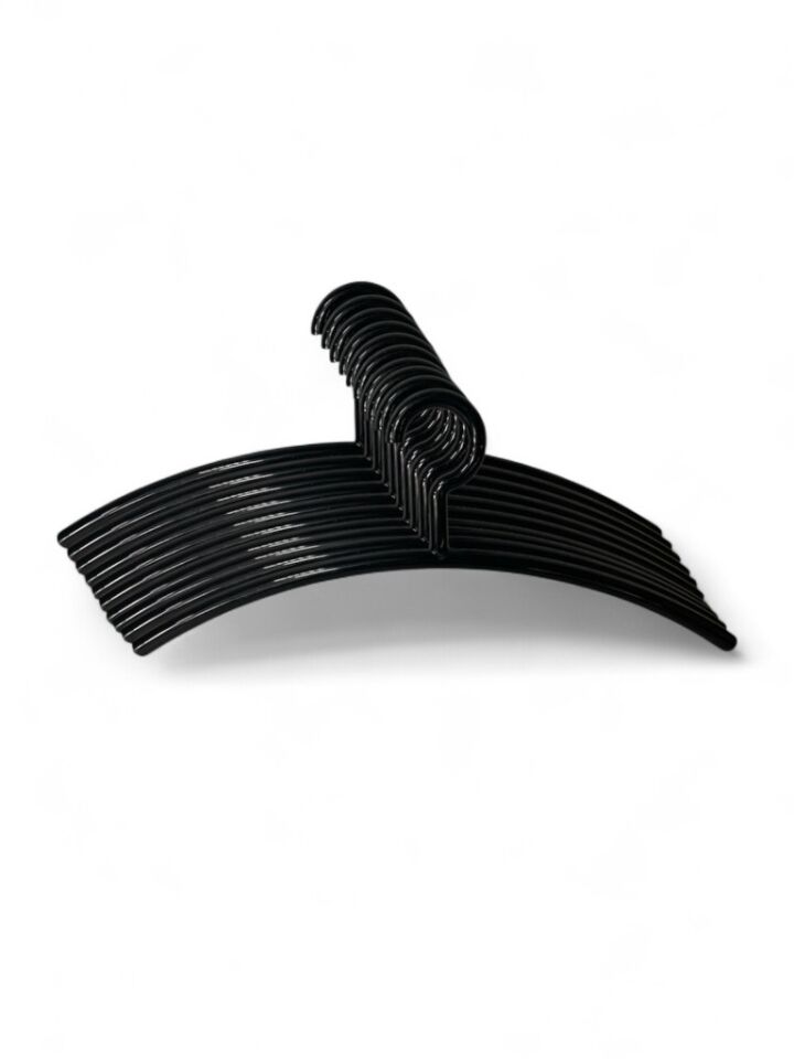 10'lu Siyah Kalın Askılık