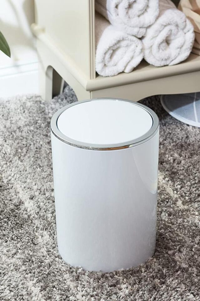 Beyaz, Çöp Kovası 5 Litre - İnca Model