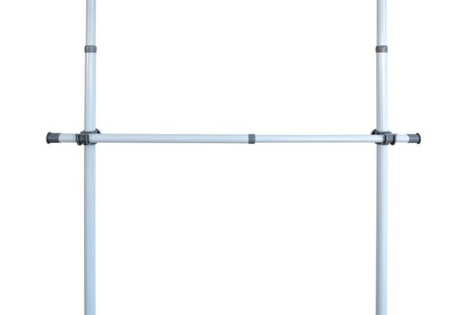 Beyaz,Elbise Askısı – Teleskopik Sistem Uyumlu Tek Modül