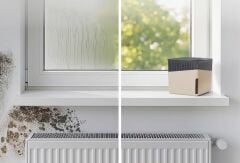 Sarı, Limon Kare Nem Alıcı & Rutubet Giderici Aparat + Tablet – 500 Gram