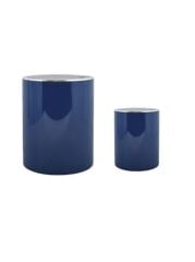 2'li Lacivert, Çöp Kovası 5 Litre Ve 2 Litre - İnca Model
