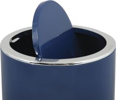 2'li Lacivert, Çöp Kovası 5 Litre Ve 2 Litre - İnca Model