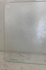 20x30 cm Cam Kesme Tahtası Saydam