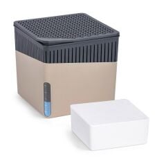 1 Kg - Bej Kare Aparat, Limon - Nem Alıcı Aparat + Tablet - Rutubet Giderici