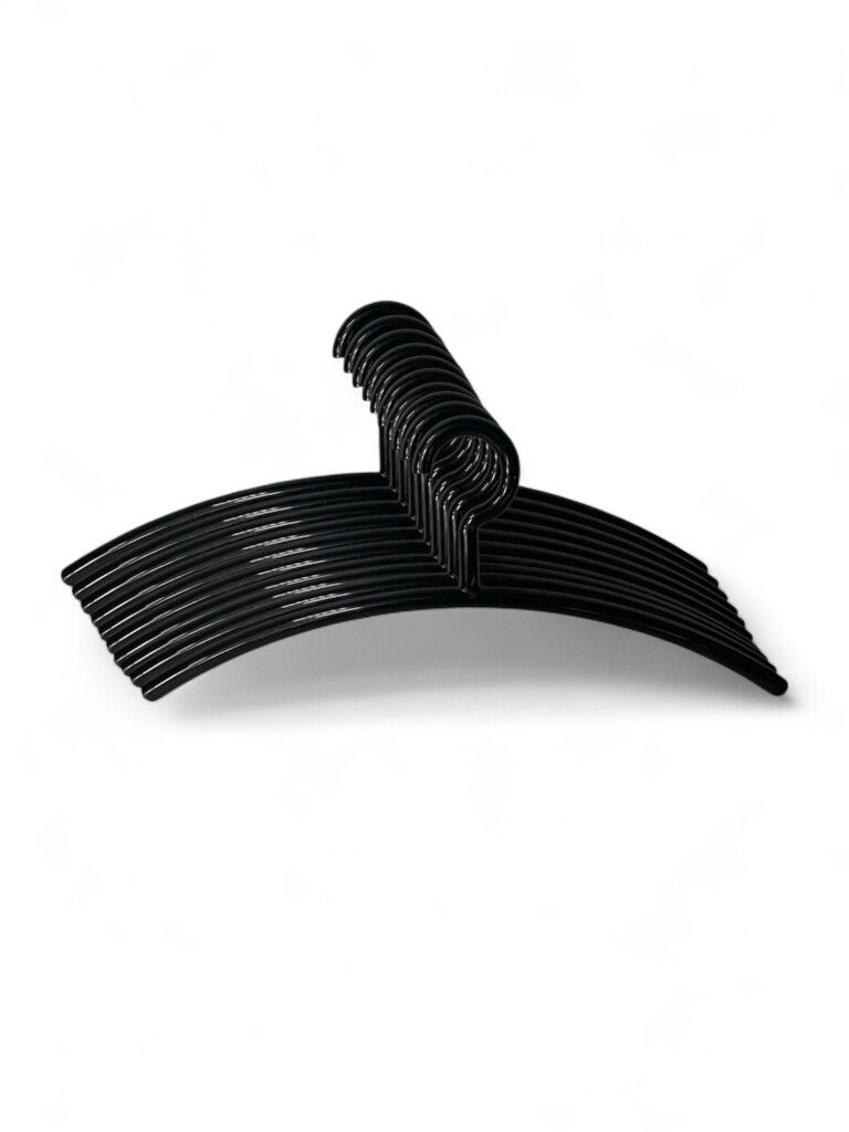 10'lu Siyah Kalın Askılık