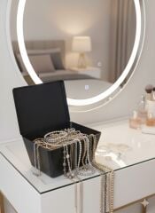 Siyah, Kapaklı Saklama Ve Takı Kutusu - Brasil Model