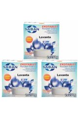 3 Adet 2x250 gr Nem Alıcı Rutubet Giderici Yedek Tablet Lavanta