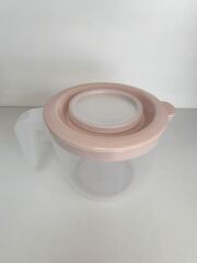 Pudra, Kapaklı Mikser Kabı Kaydırmaz Tabanlı 2 Litre