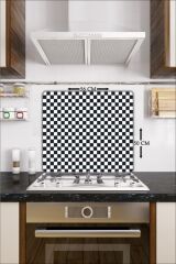 50X56 cm Cam Ocak Koruyucu Dama