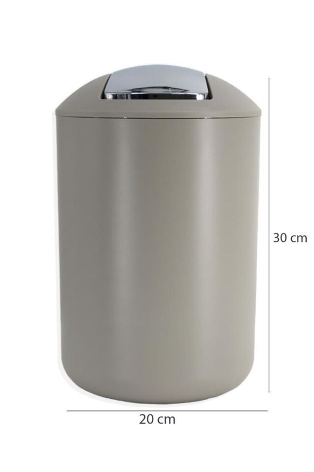 Bej, Çöp Kovası 6.4 Litre - Brasil Model