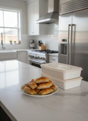 2'li Pembe, Kapaklı Kilitli Sakla Kabı