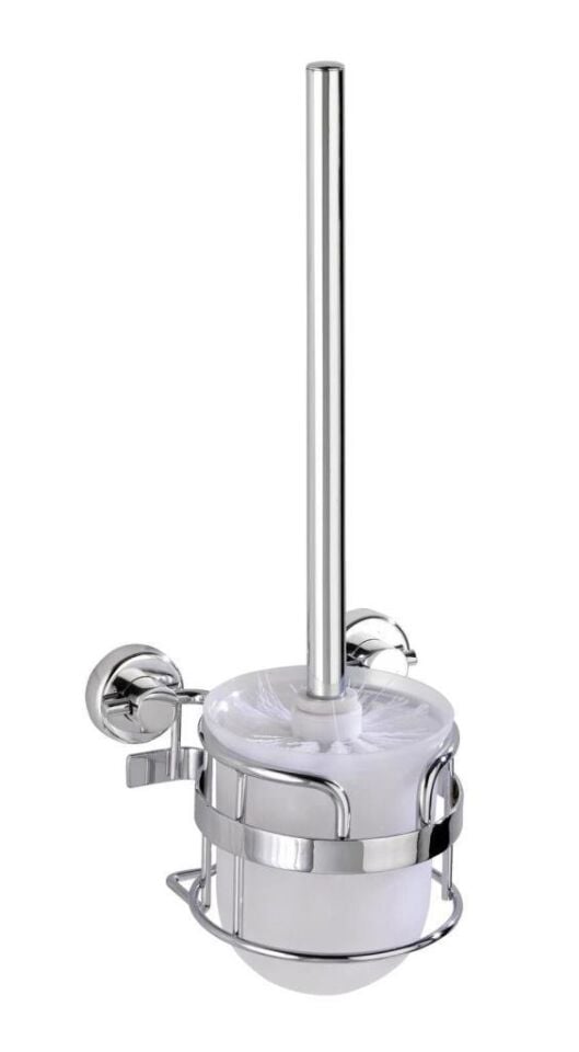 Saban Duvara Monte Tuvalet Fırçası | Krom Kaplama, 3kg Taşıma Kapasitesi