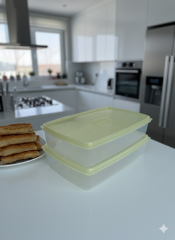 2'li Sarı, Kapaklı Kilitli Sakla Kabı