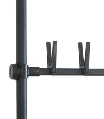 Teleskopik Tavan-Duvar Arası Ayarlanabilir Ayakkabılık 48 Çift Kapasiteli